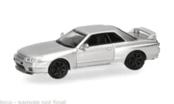 Nissan Skyline GTR (R32), silber, 1:87, Micro City 87