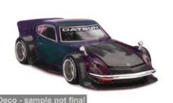 Nissan Fairlady Z Kaido Street V1, dunkelviolett/schwarz, 1978, 1:64, Mini GT