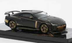 Nissan GT-R50 by Italdesign, schwarz/chrom, 1:64, INNO64