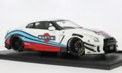 Nissan GT-R, Martini, 1:18, Solido
