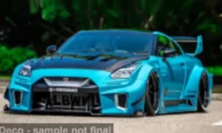 Nissan GT-R (R35), blau/schwarz, 2025, 1:18, Solido