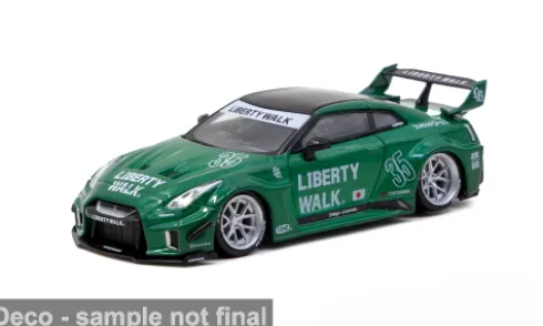 Nissan GT-R (R35) LB Works, grün, 2026, 1:64, Tarmac Works