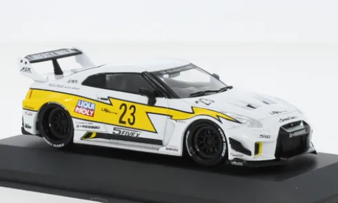 Nissan GT-R (R35) LB Works, weiss/Dekor, 2019, 1:43, Solido