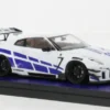 Nissan GT-R (R35) LB Work Type 2, weiss/blau, 1:43, Tarmac Works