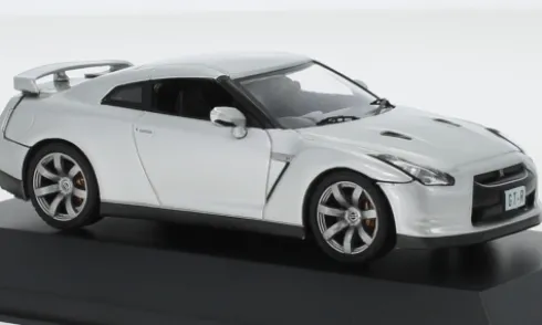 Nissan GT-R (R35), silber, 2008, 1:43, First 43 Models
