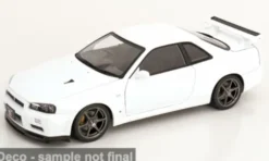 Nissan GT-R R34 V-Spec II, weiss, 2001, 1:12, KK Scale