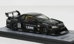 Nissan LB-ER34 Super Silhouette Skyline, schwarz, 1:43, Tarmac Works