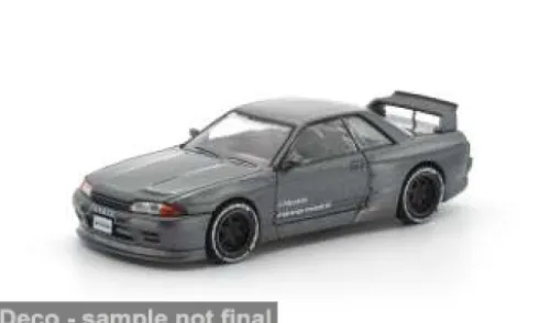 Nissan Pandem R32, grau, 1:64, Pop Race
