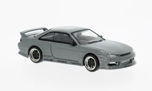 Nissan Silvia (S14), grau, 1:64, Tarmac Works