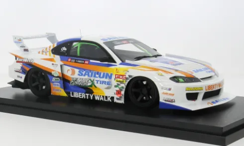 Nissan Silvia S15 LB-Super Silhouette, 2023, #555, 1:18, Top Speed