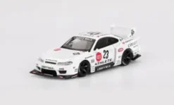 Nissan Silvia S15 LB-Super Silhouette Athlete, weiss, 2024, 1:64, Mini GT