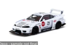 Nissan Silvia (S15) LB-Super Silhouette, weiss, 2025, 1:64, Tarmac Works