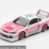 Nissan Silvia (S15) LB-Super Silhouette, rosa/weiss, 2026, LB-WORKS AMOCULTURE, 1:64, Mini GT