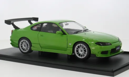 Nissan Silvia S15 Spec-R Aero, grün, 1:18, Solido