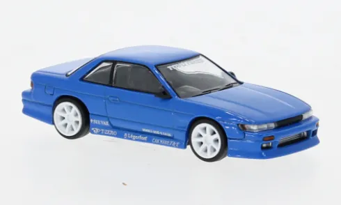 Nissan Silvia (S13) Vertex, blau, 1:64, Tarmac Works