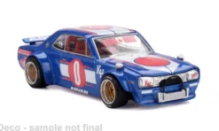 Nissan Skyline GT-R (KPGC10), blau/Dekor, 1969, 1:64, Mini GT