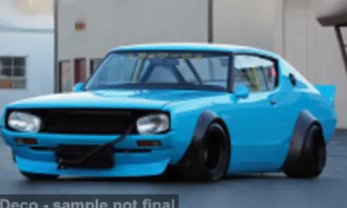 Nissan Skyline GT-R (KPGC110), blau, 1972, 1:43, Solido
