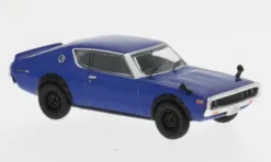 Nissan Skyline 2000 GT-R (KPGC110), blau, 1974, 1:64, Tarmac Works