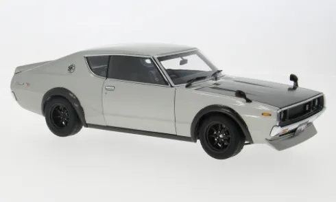 Nissan Skyline 2000 GT-R (KPGC110), silber, 1:18, AUTOart