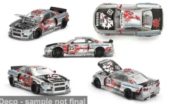 Nissan Skyline GT-R (R34), 1999, Kaido Star Racing, 1:64, Mini GT