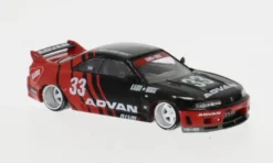 Nissan Skyline GT-R (R33) Kaido Works, Advan, 1:64, Mini GT