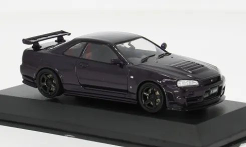 Nissan Skyline GT-R (R34), violett, 1:43, Solido
