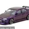 Nissan Skyline GTR (R34), violett, 2025, 1:64, Tarmac Works