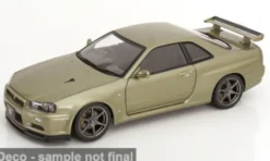 Nissan Skyline GT-R R34 V-Spec Nür, hellgrün, 2001, 1:12, KK Scale