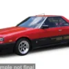 Nissan Skyline 2000 RS-Turbo (R30), rot/schwarz, 1983, Iron Mask, 1:64, IXO America