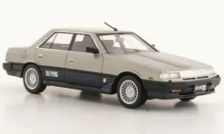 Nissan Skyline Sedan 2000 Turbo RS-X, silber/dunkelblau, 1984, 1:43, Hi-Story