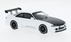 Nissan 240 SX (S14), weiss/schwarz, 1997, 1:43, IXO