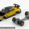 Nissan Top Secret 35 GT-R (TAS JP26), gold/carbon, 1:64, BM Creations