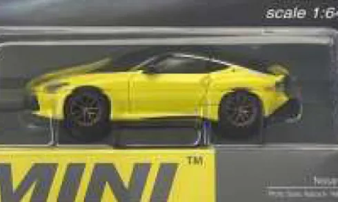 Nissan Z Proto Spec, gelb, 2023, 1:64, Mini GT