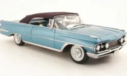 Oldsmobile 98 Convertible, hellblau/schwarz, 1959, 1:18, Sun Star