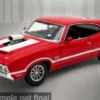 Oldsmobile 442 W-30, rot, 1970, W-Machine Drag Outlaws, 1:18, ACME