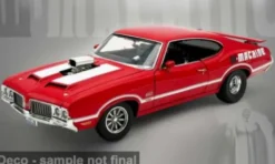 Oldsmobile 442 W-30, rot, 1970, W-Machine Drag Outlaws, 1:18, ACME