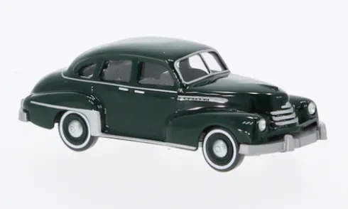Opel Kapitän, dunkelgrün, 1951, 1:87, Wiking