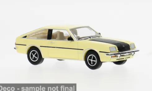 Opel Manta B CC, hellgelb, 1978, 1:87, PCX87