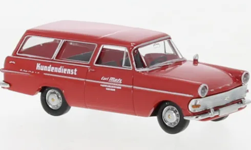 Opel P2 Caravan, 1960, Metz Feuerwehrgerätefabrik, 1:87, Brekina