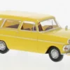 Opel P2 Caravan, gelb, 1960, 1:87, Brekina