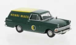 Opel P2 Kasten, 1960, Henri Maes, 1:87, Brekina