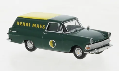 Opel P2 Kasten, 1960, Henri Maes, 1:87, Brekina