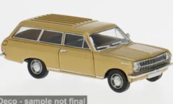 Opel Rekord A Caravan, gold, 1963, 1:87, Brekina