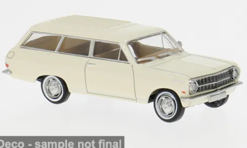 Opel Rekord A Caravan, weiss, 1963, 1:87, Brekina