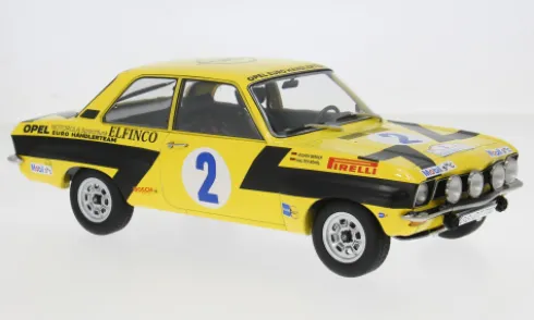 Opel Ascona A, Rally Acropolis, 1975, #2, W.Röhrl/C.Geistdörfer, 1:18, MCG