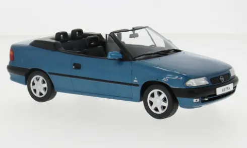 Opel Astra F Cabrio, blau, 1994, 1:24, WhiteBox