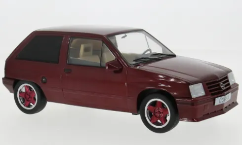 Opel Corsa A Custom, dunkelrot, 1983, 1:18, MCG
