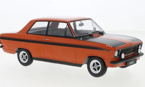 Opel Kadett B Sport, rot/schwarz, 1973, 1:18, KK Scale