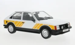 Opel Kadett D SR, weiss/gelb, 1983, 1:18, MCG