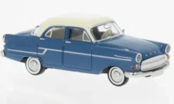 Opel Kapitän, blau, 1956, 1:87, Brekina